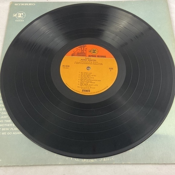 NANCY SINATRA ‎Nancy LP Vinyl Record 1969 Reprise RS 6333 - Picture 3 of 5